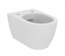 Pakabinamas klozetas i.Life O,  sūkurinis horizintalus vandens nubėgimas(HydroTwist),4/2 L, be dangčio T57220, su tvirti
