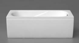 Akmens masės vonia Classica 1800x750 mm, balta
