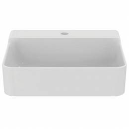 Praustuvas Ideal Standard Conca 600x450mm su anga maišytuvui, be perlajos