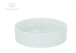 Pastatomas praustuvas-dubuo Conca 450x450x110 mm , be persipylimo, baltas