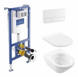 Pakabinamo WC komplektas Villeroy & Boch Architectura (4616CB01, 92243068)