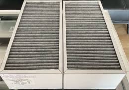 Akt. anglies filtras ENSY AHU 200/300B  F7: 120x280x94. Komplekte 2 vnt.