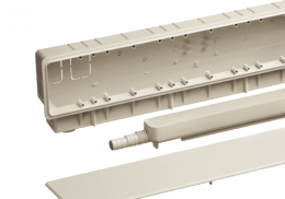 Potinkinė dėžutė 540x135x55 mm horizontalus išleidimas (pilna dėžė 15vnt.)