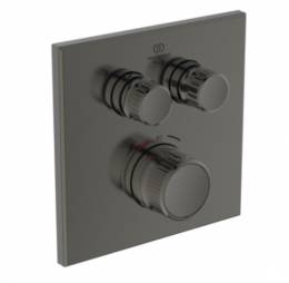 Ideal Standard Ceratherm Navigo potinkinis termostatinis maišytuvas dušui, 2 funkcijos, išorinė dalis, magnetic grey