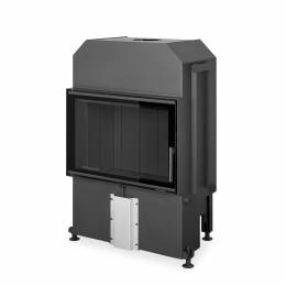 Plieninis židinio ugniakuras Romotop IMPRESSION 3G 70.50, juoda pakura IGN