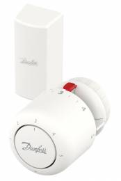 Termostatinė galva Danfoss Aero RA, 5-26 °C, distancinis daviklis iki 2m, dujinis užpildas ir pilno uždarymo funkcija
