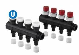 Uponor Vario Plus Q&E kolektorius bal. LS 1X Q&E 17x2,0