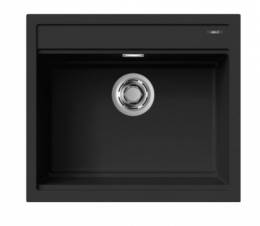 Granitinė plautuvė ELLECI  BEST 105 570x510 juoda K86 J016167