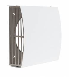 Lauko padavimo/ištraukimo grotelės - stogelis d160 baltos sp. ST160B
