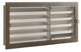 Grotelės G10ŽT 400x180 žalvaris