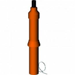 LIK vertikali ortakio-dūmtraukio sistema d80/125 (terakot sp. 1,1m)