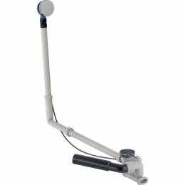 Geberit vonios sifonas, su pasukamąja rankena, d52, 73cm ilgio, su baigiamojo montavimo dalių rinkiniu: chromuota/40/50