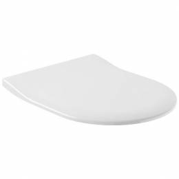 Villeroy&Boch WC sėdynė su dangčiu Slim Softclose Subway, 374x439x48mm, white alpin spalva