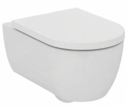 Pakabinamas Ideal Standard klozetas Atelier Blend Curve Aquablade, balta spalva