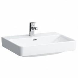 Laufen PRO S praustuvas 600x465 mm su 1 skyle maišytuvui, baltas