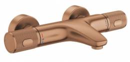 Termostatinis vonios/dušo maišytuvas Grohtherm 1000 Performance, bronze - brushed warm sunset