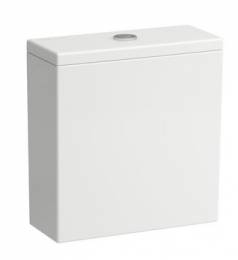 Kartell by Laufen unitazo bakelis 5/3-6/3ltr., vandens įvadas apačioje dešinėje, baltas