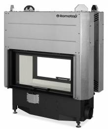 Plieninis židinio ugniakuras Romotop HEAT T HT3LF01 88.50.04 IGN su dvejomis pakeliamomis durimis