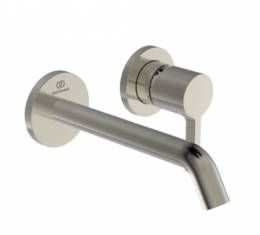 Ideal Standard potinkinis praustuvo maišytuvas, JOY, be potinkinės dalies A1313NU, 180mm snapas,  silver storm spalva