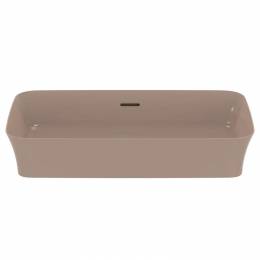 Praustuvas montuojamas ant stalviršio Ideal Standard Ipalyss 65x40 cm, su perlaja, su dugno vožtuvu, Kashmir